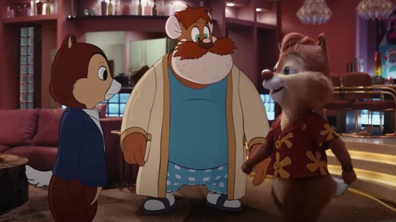 Chip, Dale and Monterey Jack in "Chip 'n Dale: Rescue Rangers"