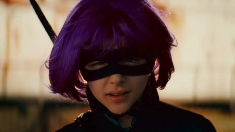 Hit-Girl kicks butt 