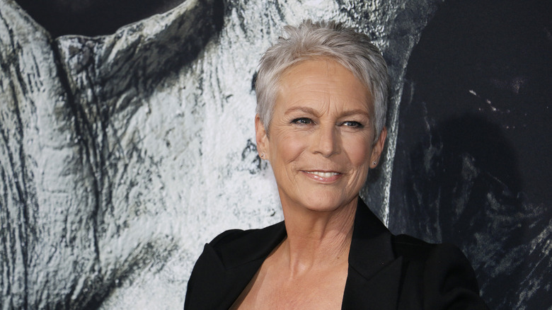 Jamie Lee Curtis smiling