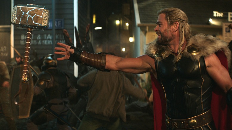 Thor calls for his mjolnir 