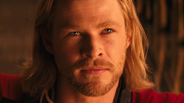 Thor looking intense