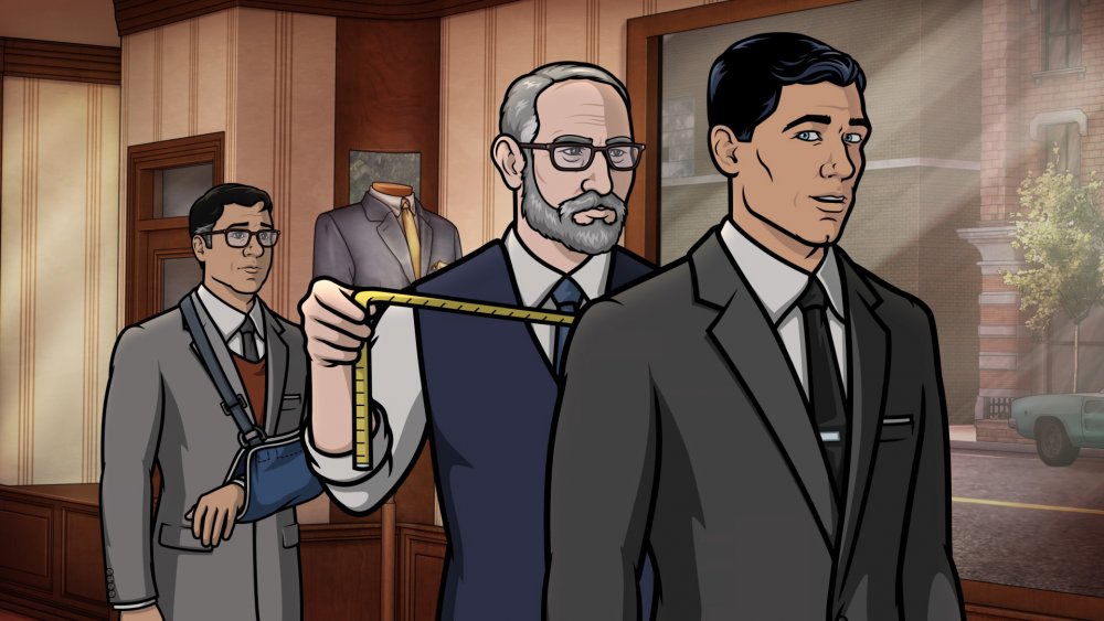 Cyril Figgis, a tailor, and Sterling Archer