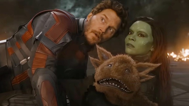 Star-Lord with Gamora