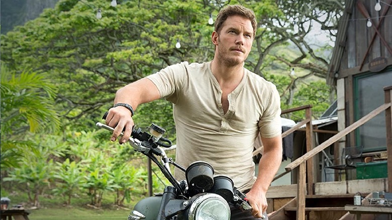 Chris Pratt in Jurassic World