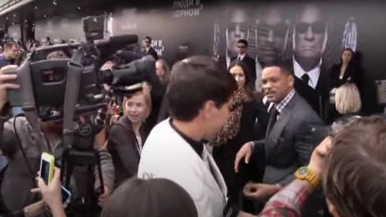 Will Smith Vitalii Sediuk slap red carpet