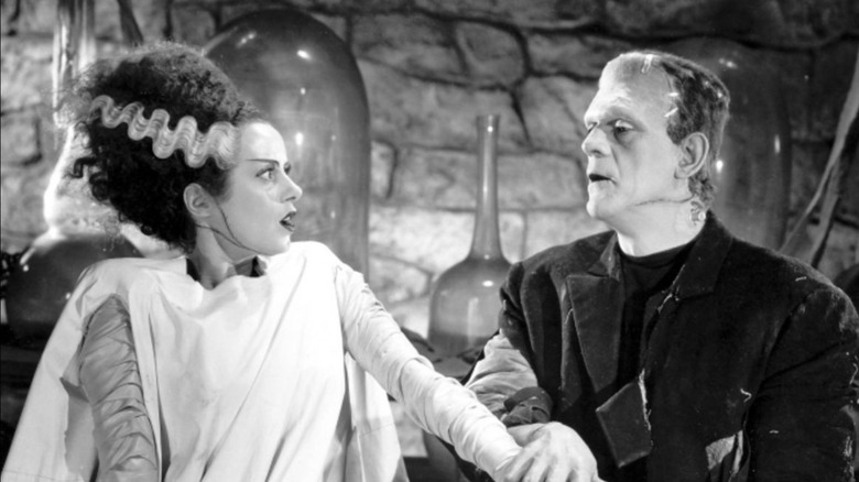 The Bride with Frankenstein's Monster