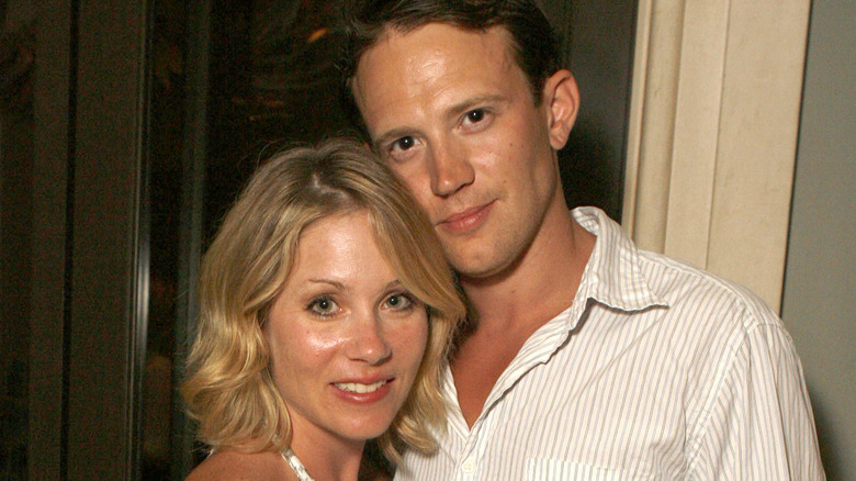 Christina Applegate and Lee Grivas together