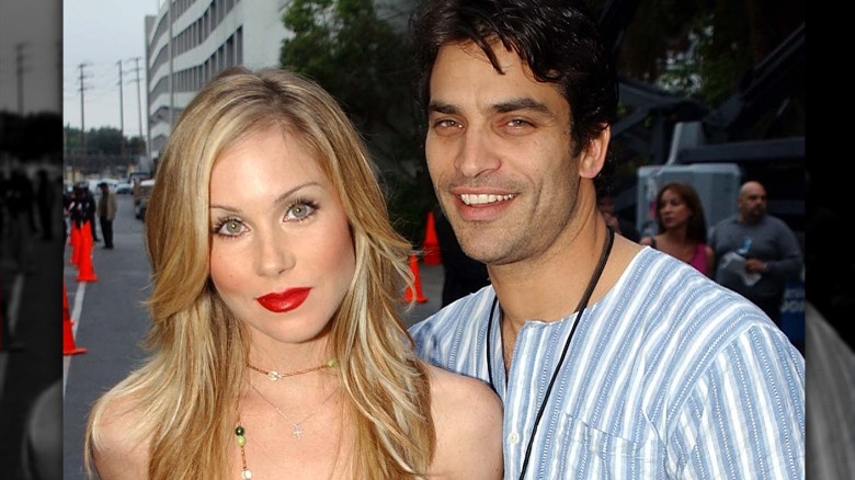 Christina Applegate and Jonathon Schaech together