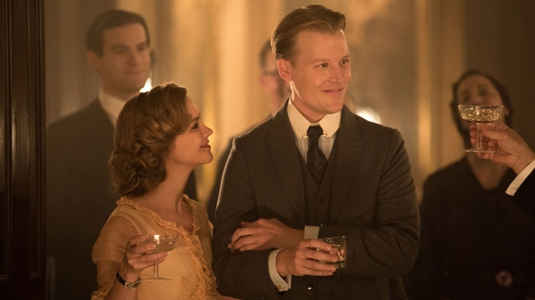 Christina Ricci and David Hoflin smiling together