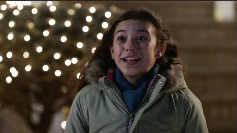 Scarlett Estevez plays Ro in Christmas Again