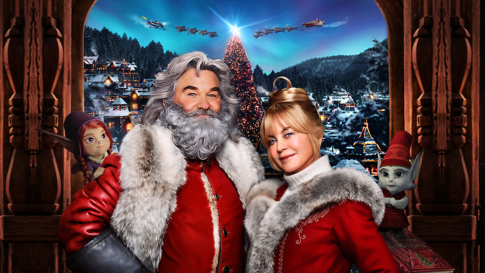 Kurt Russell and Goldie Hawn in The Christmas Chronicles 2