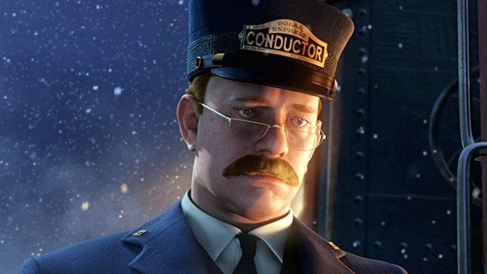 Tom Hanks as the Conductor in The Polar Express