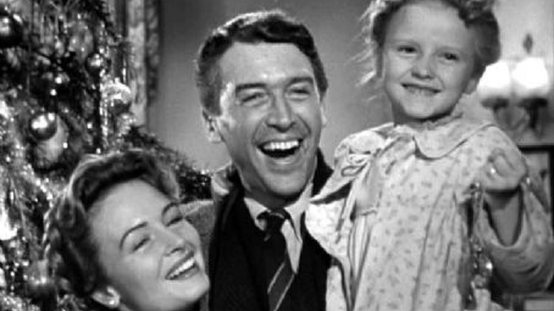 Jimmy Stewart in "Its a wonderful life"