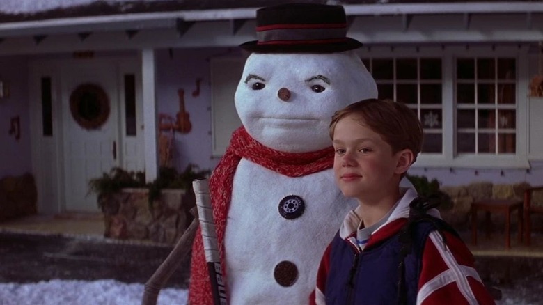 jack frost snowman and son