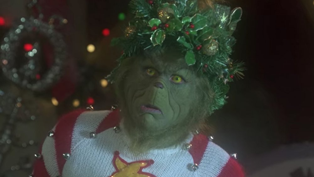 Jim Carrey in How the Grinch Stole Christmas