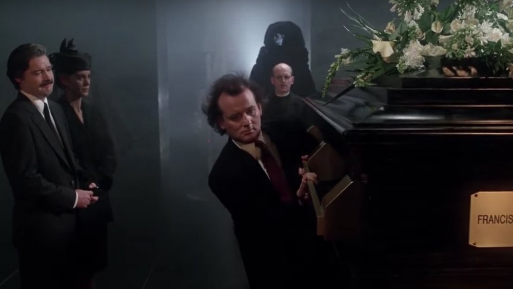 Bill Murray in Scrooged