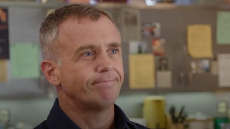 David Eigenberg in firehouse