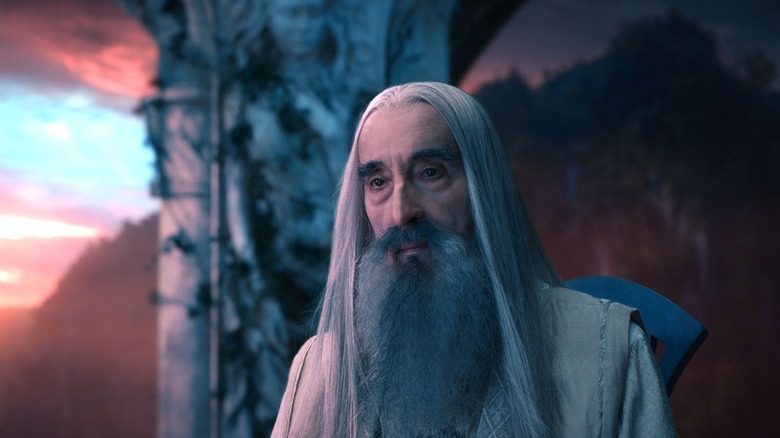 Saruman the White looking forward