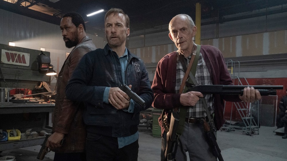 RZA, Bob Odenkirk and Christopher Lloyd in Nobody