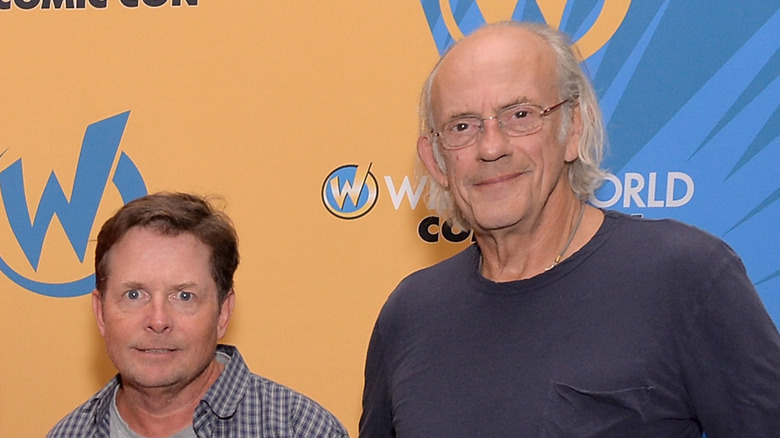 Michael J. Fox and Christopher Lloyd