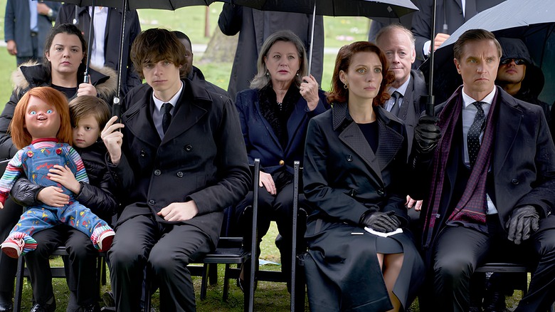 President's Family at Funeral