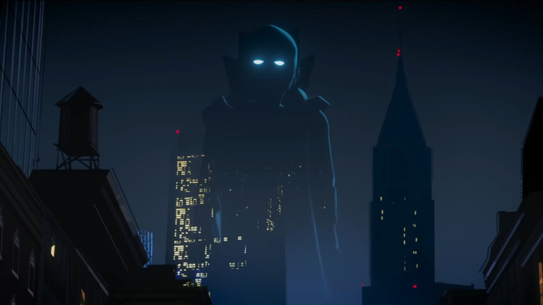 Uatu watches over NYC