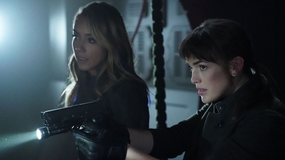 Jemma and Daisy on Agents of S.H.I.E.L.D.