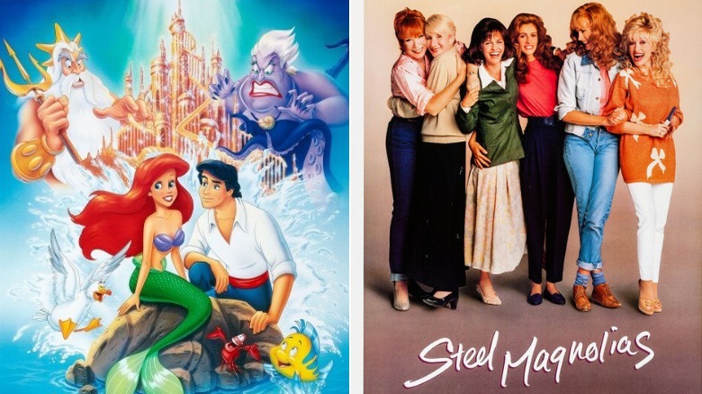 Posters for Little Mermaid and Steel Magnolias