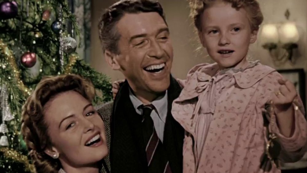 James Stewart and Donna Reed in It's A Wonderful Life