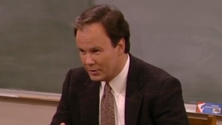 Saved by the Bell White Mr. Richard Belding speaks