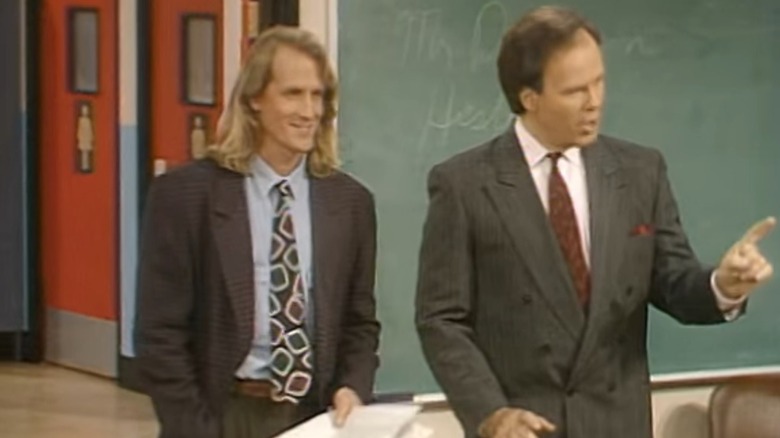 Saved by the Bell Rod and Richard Belding teach