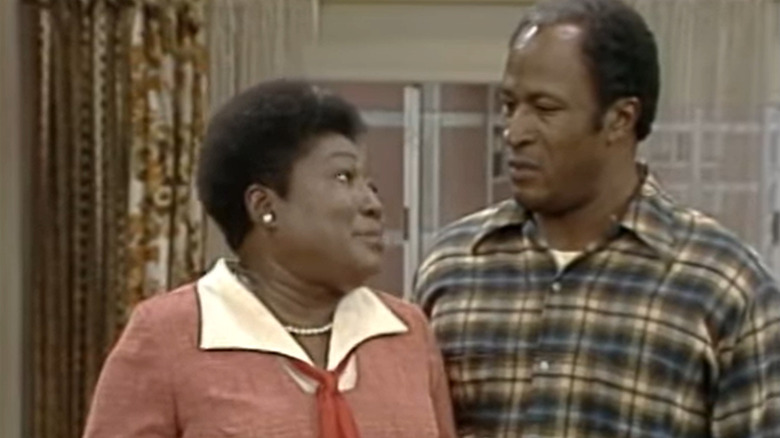 John Amos with Ester Roelle 