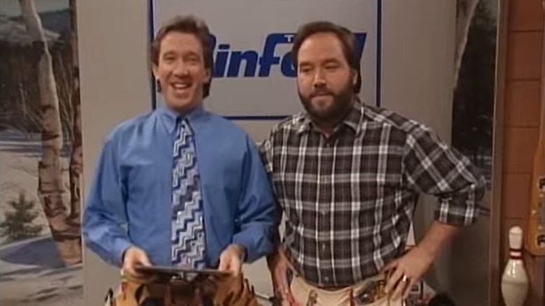 Tim Allen and Richard Karn on Tool Time