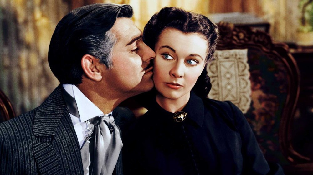 Clark Gable and Vivien Leigh in Gone with the Wind