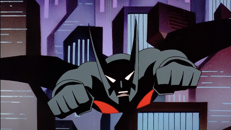 Batman Beyond flying