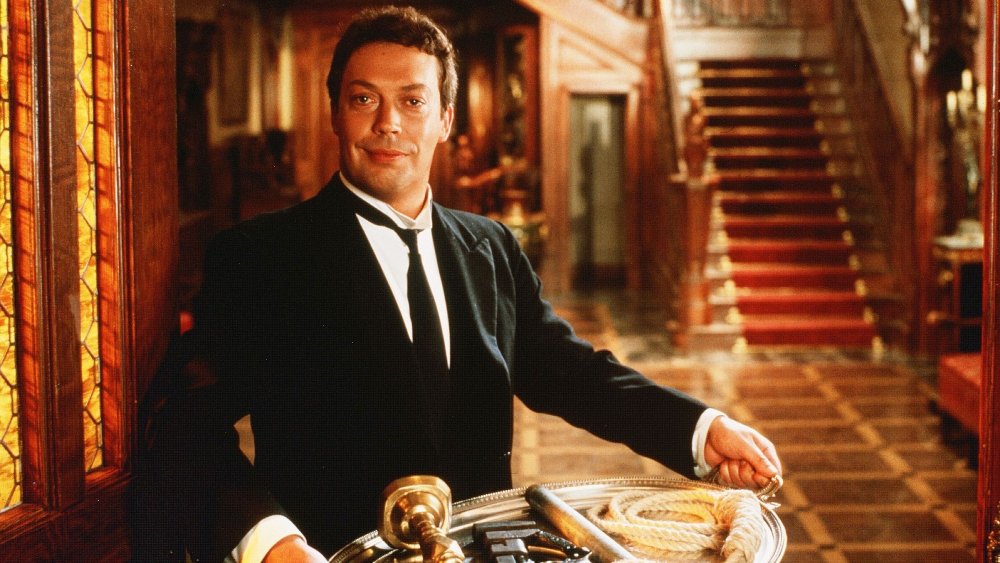 Tim Curry as Wadsworth in Clue