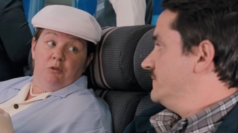 Ben Falcone and Melissa McCarthy in Bridesmaids