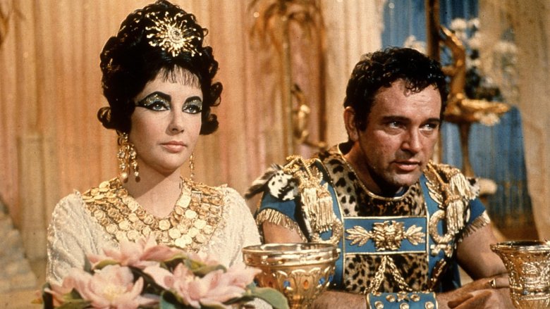 Elizabeth Taylor and Richard Burton in Cleopatra