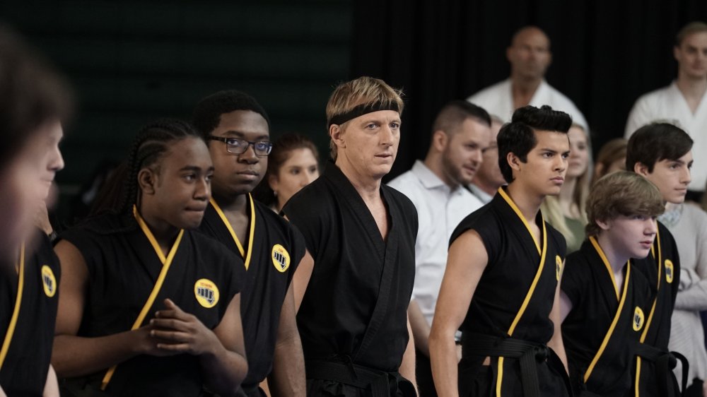 Johnny Lawrence leads a new generation of Cobra Kai fighters