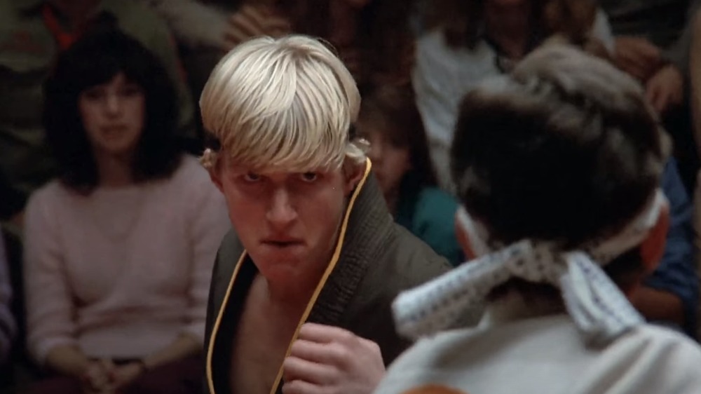 Johnny Lawrence fighting