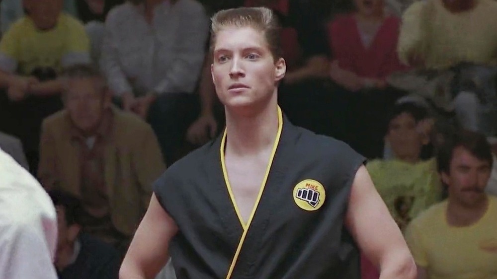 Mike Barnes at a karate tournament