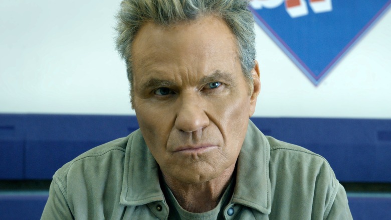 Martin Kove looking serious