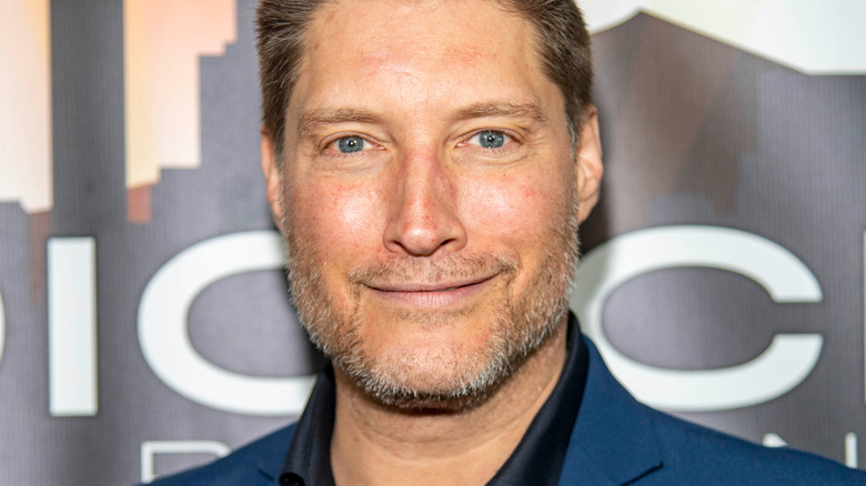 Sean Kanan Blue Suit