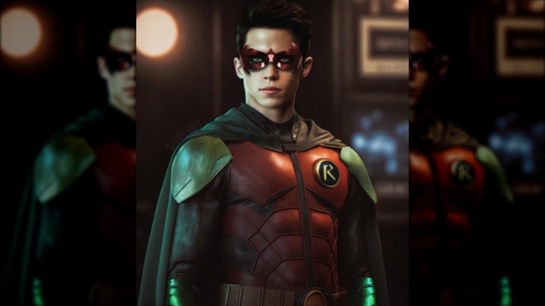 Tanner Buchanan in Robin suit