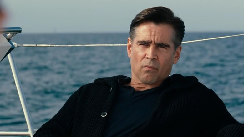 Colin Farrell out at sea