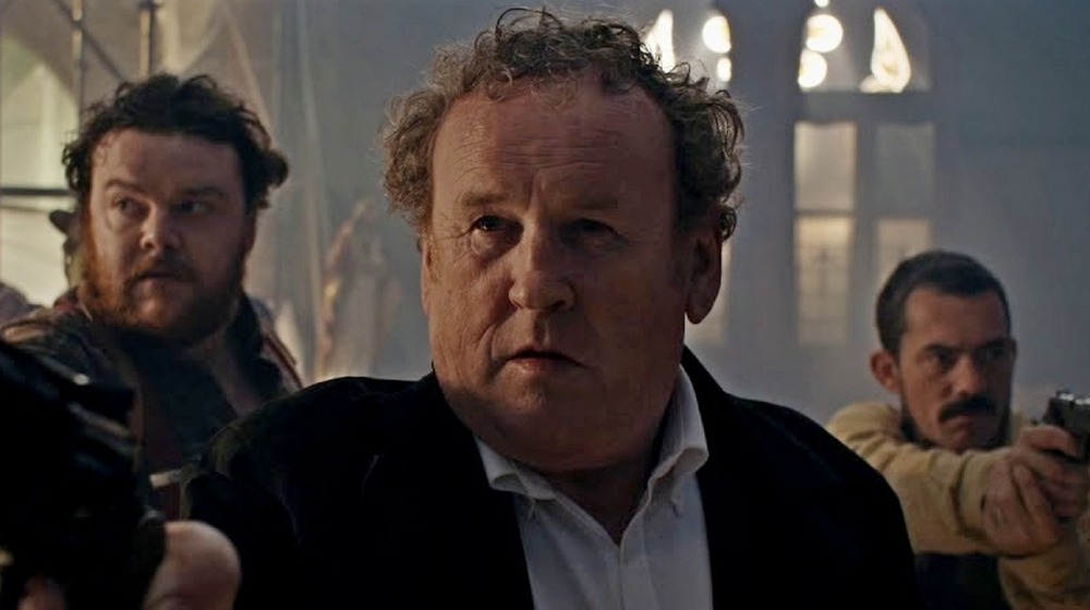 Pixie Colm Meaney points gun