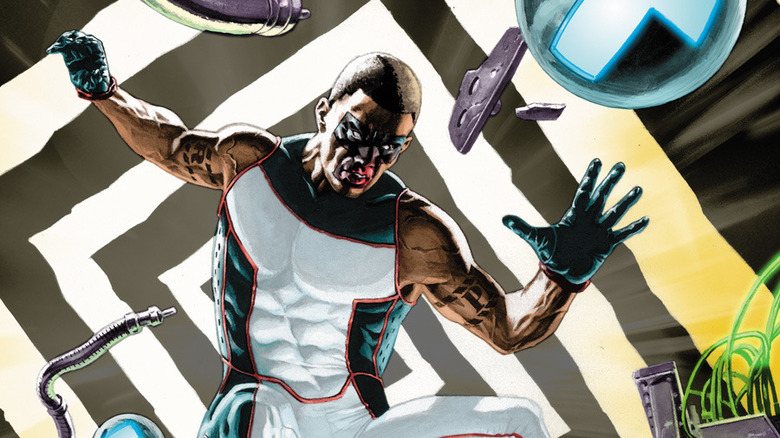 Mr. Terrific dynamic pose