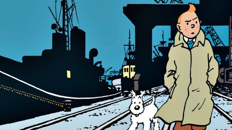 Tintin and Snowy