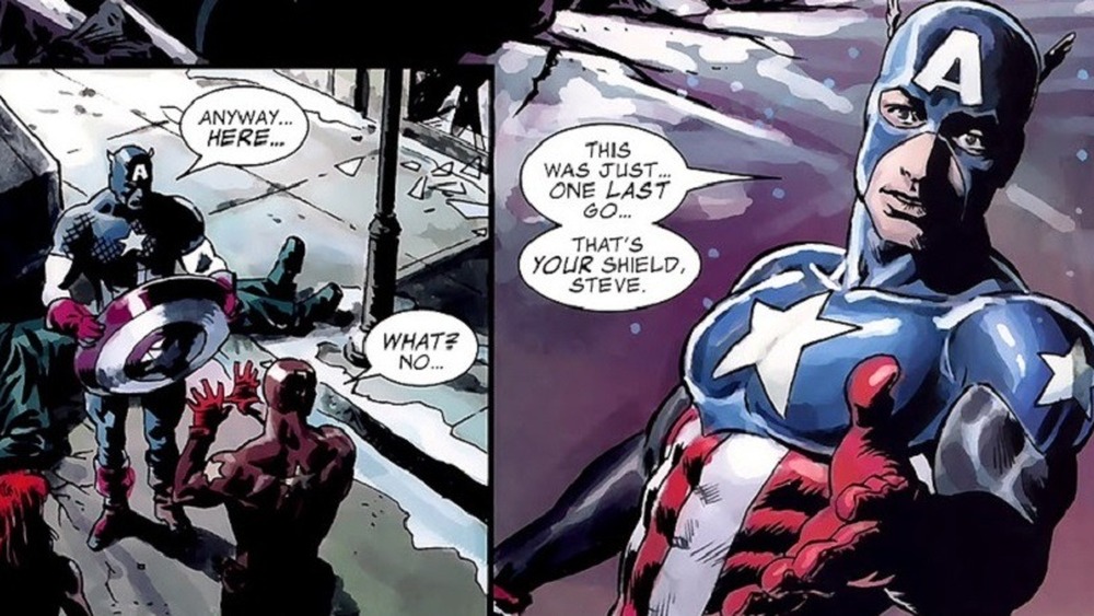 Bucky Barnes as Captain America