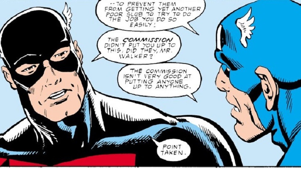 Steve Rogers and John Walker talk